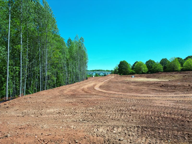Clear land ready for construction